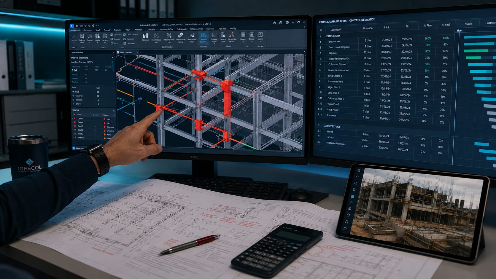 Ejecución técnica y control de calidad